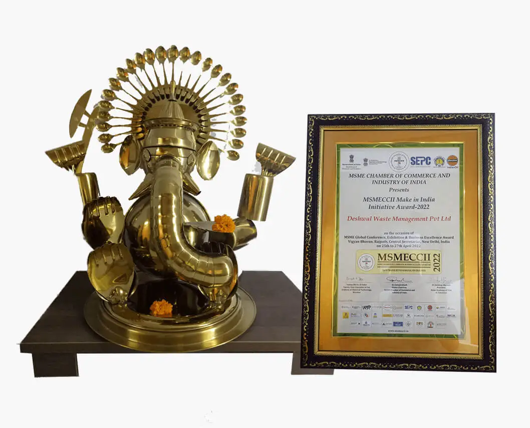 The Make in India Initiative Award(MSMECCII)